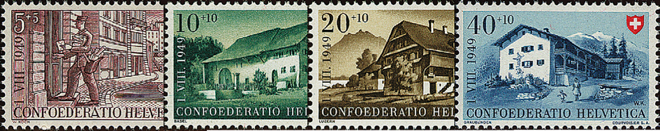 1949, Arbeit und Schweizerhaus IV
