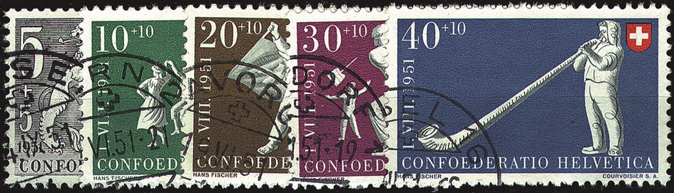 1951, Zürich 600 Jahre in der Eidgenossenschaft und Volksspiele