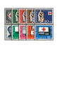1957 und 1963, Pro Patria Komplett-Kollektion