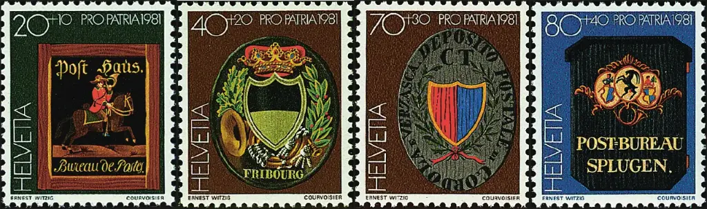 1981, Postschilder