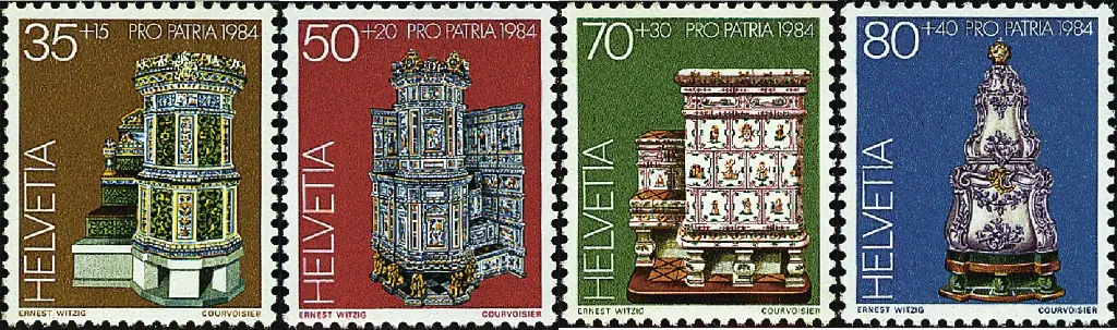 1984, Kachelöfen