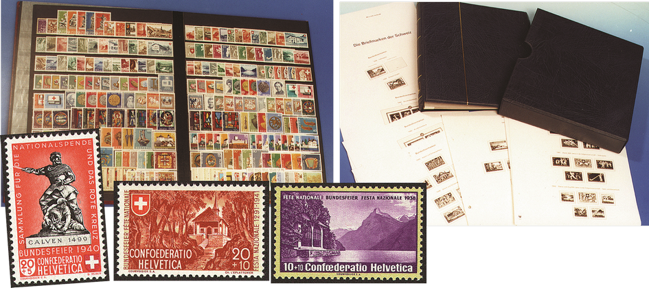 1938-2025, Pro Patria Komplett-Kollektion