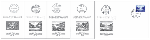 1956, Sinnbilder, Seen und Wasserläufe