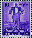 1936, Pro Patria (Eidgenössische Wehranleihe), &quot;Heller Boden&quot;