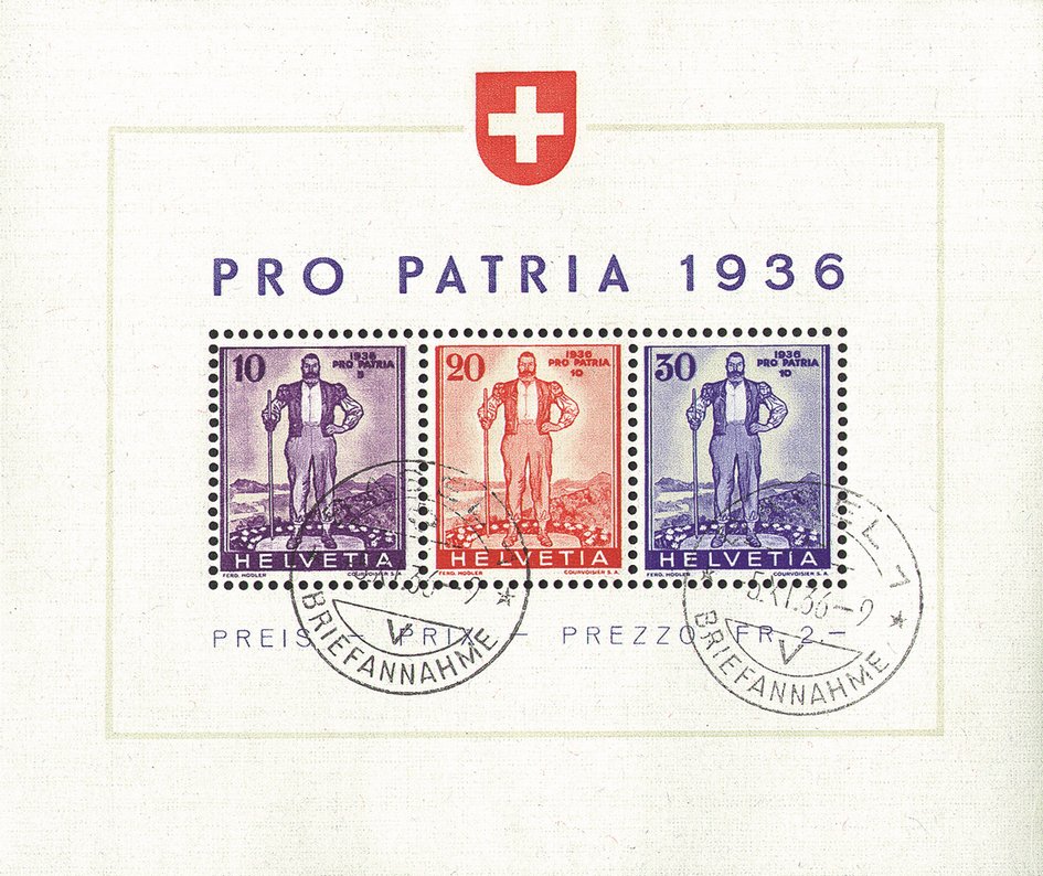 1936, Pro Patria (Eidgenössische Wehranleihe)