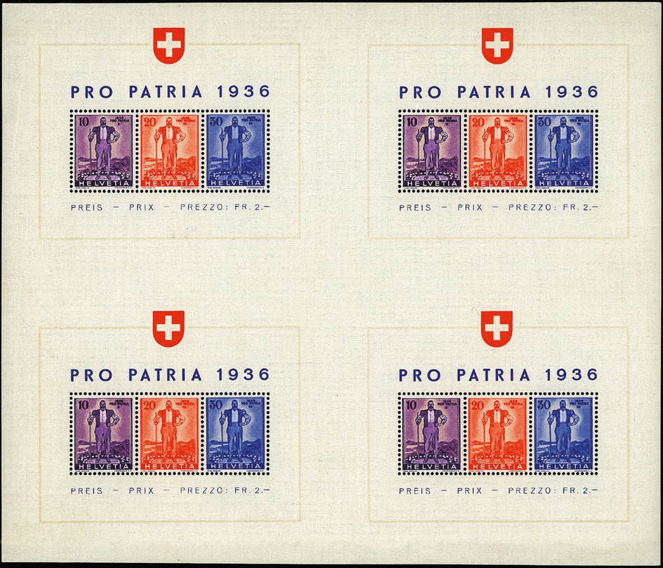 1936, Pro Patria (Eidgenössische Wehranleihe)
