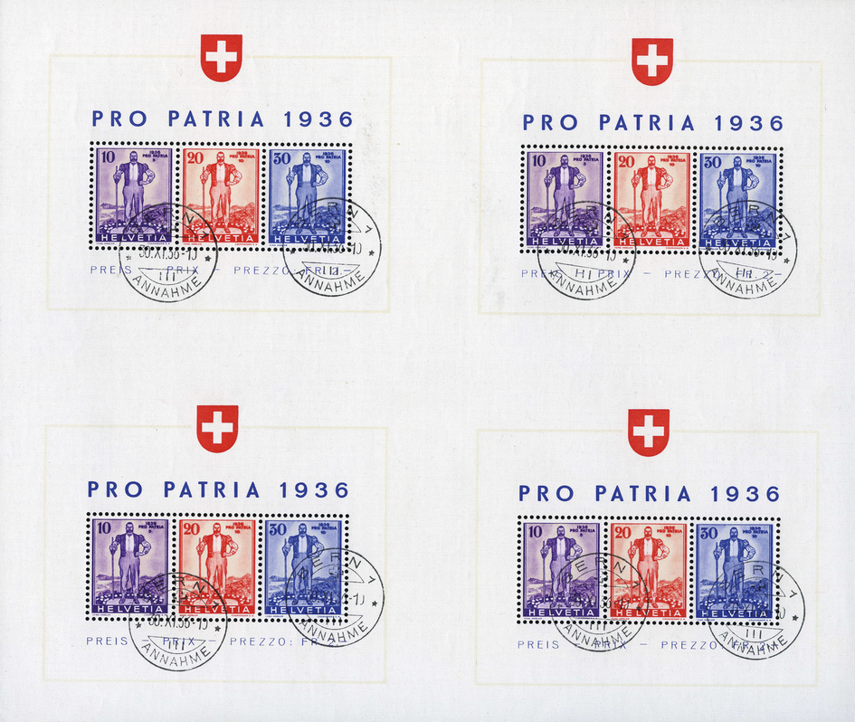 1936, Pro Patria (Eidgenössische Wehranleihe)