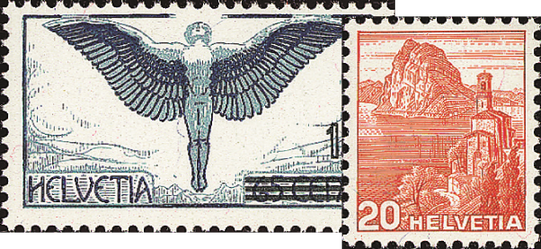 1938, Nationale Briefmarkenausstellung in Aarau