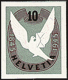 1945, 100 Jahre Basler Taube