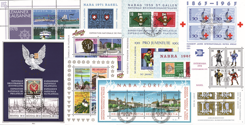 1959, Nationale Briefmarkenausstellung in St. Gallen (NABAG)