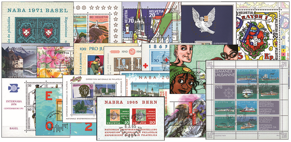 1960-2003, Schweiz-Block-Kollektion