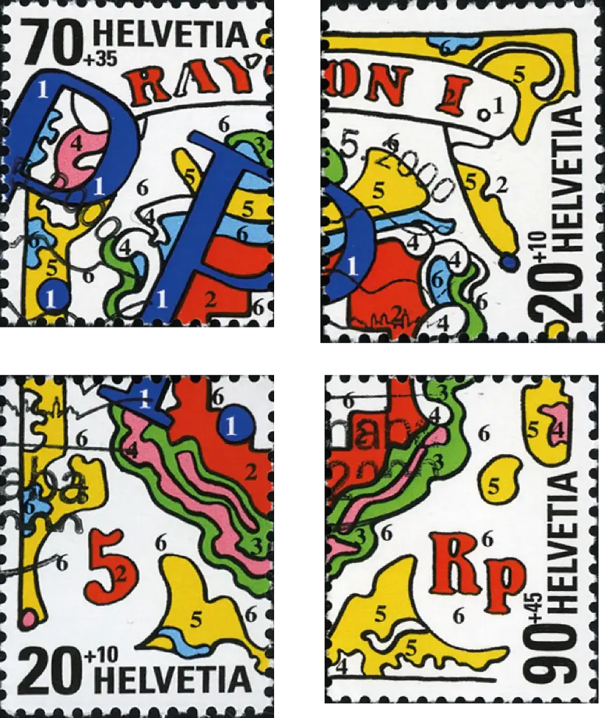 2000, Nationale Briefmarkenausstellung in St. Gallen (NABA 2000) II