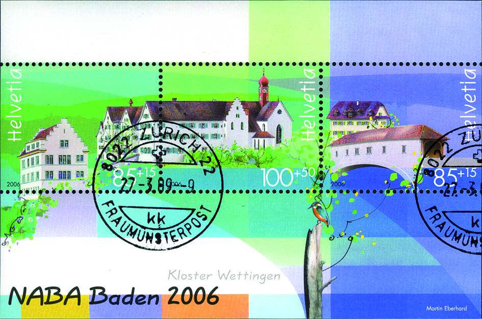 2006, Nationale Briefmarkenausstellung Baden (NABA 2006) I, "Violett statt blau"