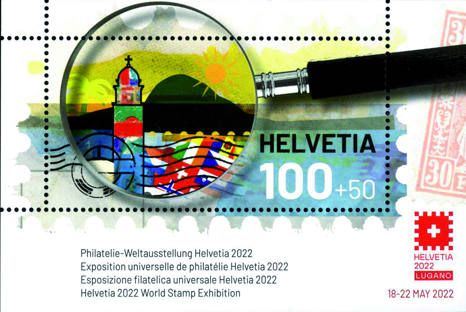 2021, Philatelie-Weltausstellung Helvetia 2022