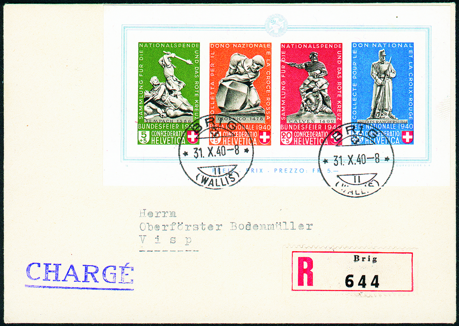 1940, Bundesfeierblock I