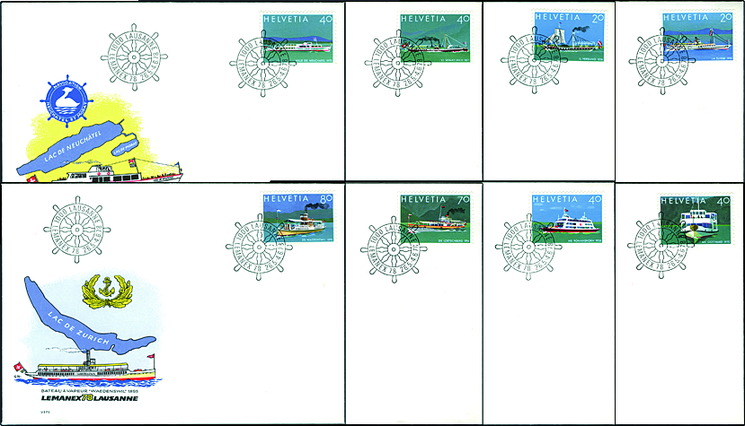 1978, Nationale Briefmarkenausstellung in Lausanne (LEMANEX)