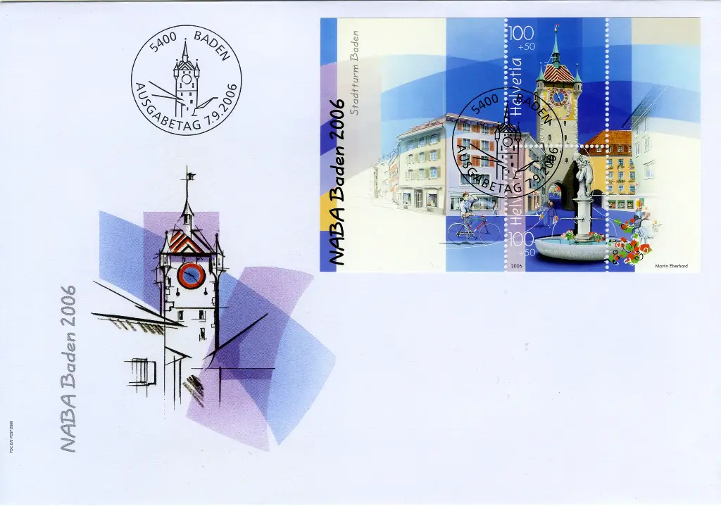 2006, Nationale Briefmarkenausstellung Baden (NABA 2006) I
