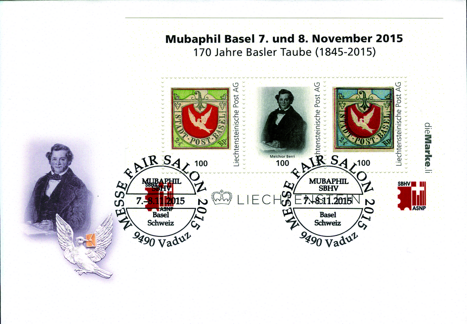 2015, "Mubaphil 170 Jahre Basler Taube"