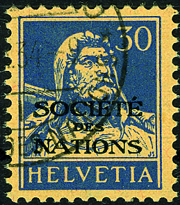 30 Rp, blau