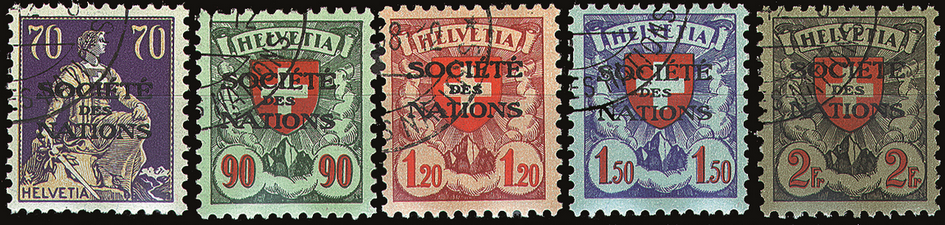 1935-1937, Helvetia mit Schwert-Wappen