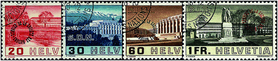 1938, Bilder der Völkerbunds- und Arbeitsamtgebäude