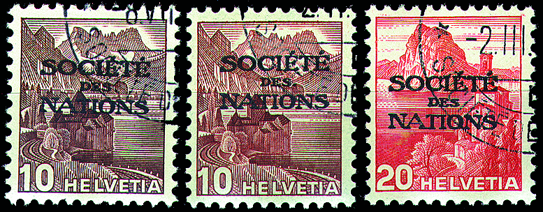 1942-1943, Landschaftsbilder in Stichtiefdruck