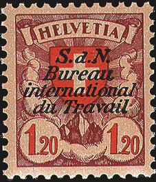 120 Rp. Wappen, lilarot-rot-rosa