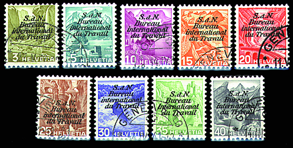 1936, Landschaftsbilder in Stichtiefdruck