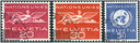 1959, UNO-Signet und geflügelte Gestalt
