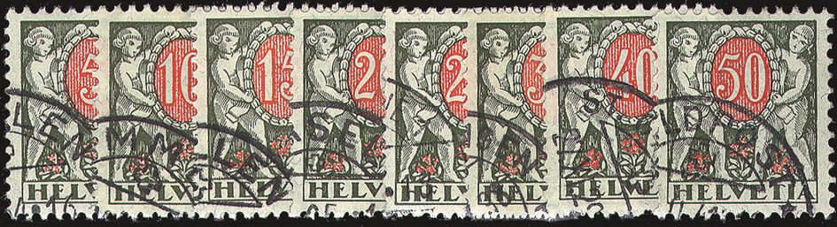 1924-1926, Kinder mit Wertschild