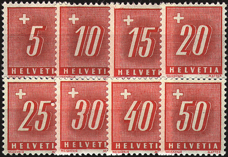 1938, Ziffer und Kreuz