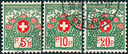 1927, Schweizer Wappen und Alpenrosen