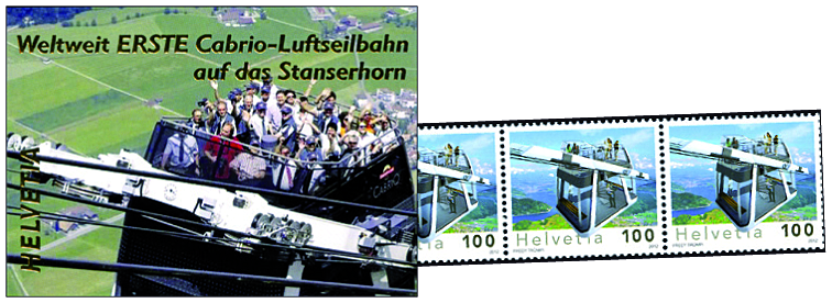 2012, Weltneuheit Stanserhorn-Cabrio-Luftseilbahn