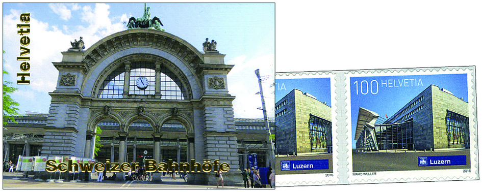 2016, Schweizer Bahnhöfe, Luzern