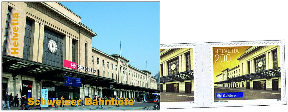 2016, Schweizer Bahnhöfe, Genf