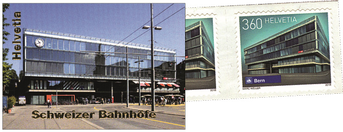 2018, Schweizer Bahnhöfe, Bern