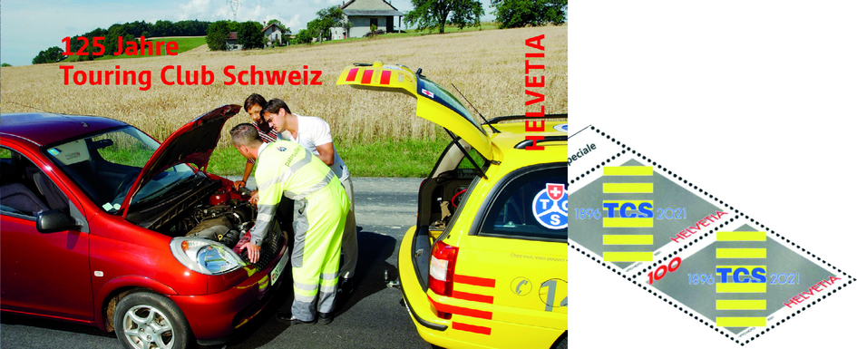 2021, 125 Jahre Touring Club Schweiz (TCS)