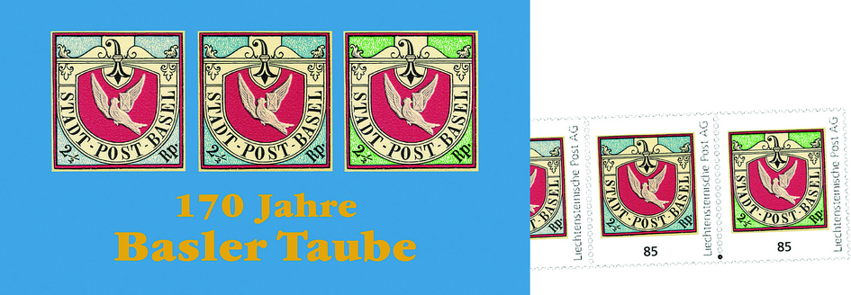2015, 170 Jahre Basler Taube, Liechtenstein