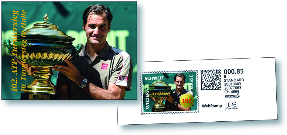 2019,Roger Federer - 102ter ATP-Titel-10ter Turniersieg
