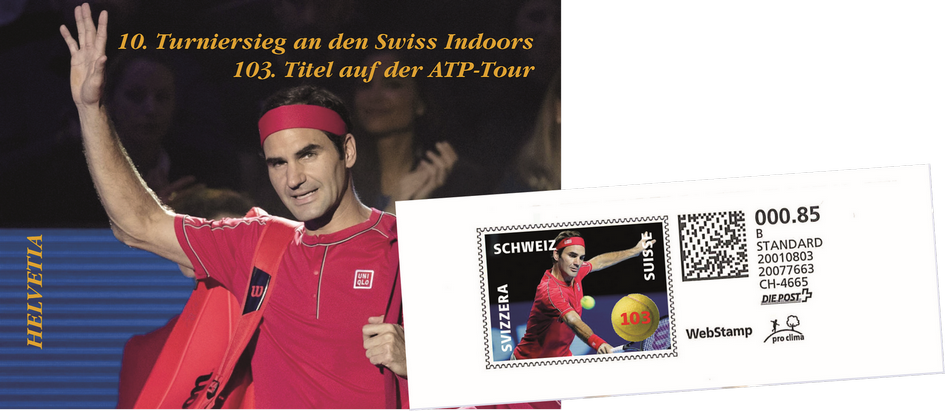 2019, Roger Federer - Swiss Indoors