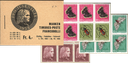 1953, hellbraun, &quot;innen deutscher Text&quot;