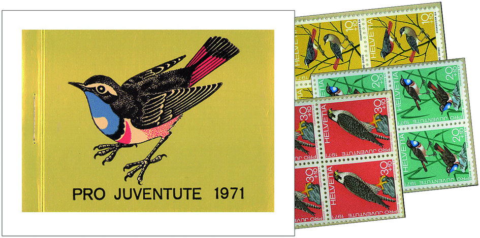1971, Blaukehlchen-gold