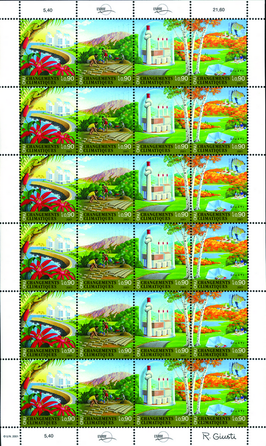 2001, Klimaänderung