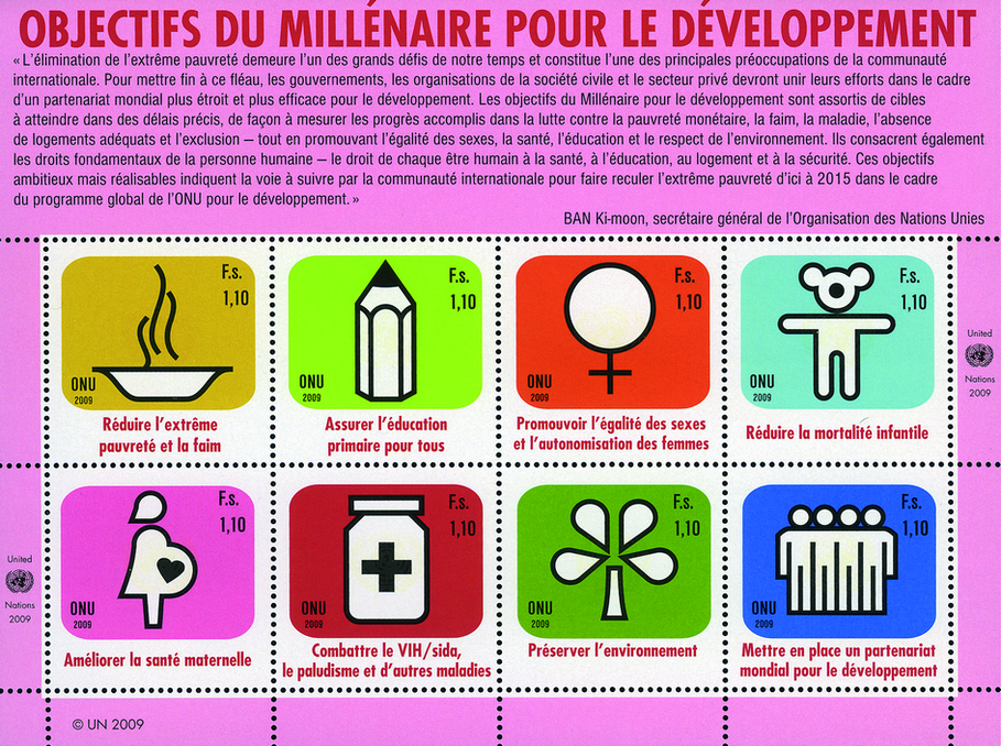 2009, Milleniums-Entwicklungsziele