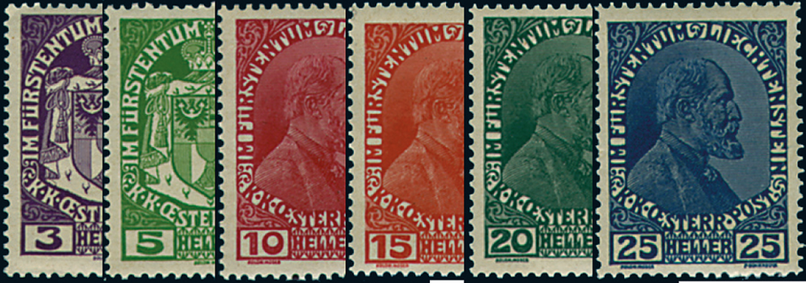 1917-1918, Landeswappen oder Fürstenbild