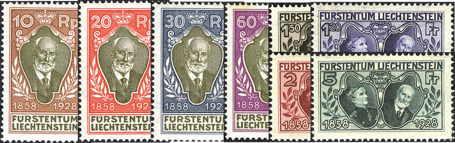 1928, 70. Regierungsjubiläum des Fürsten Johann II.
