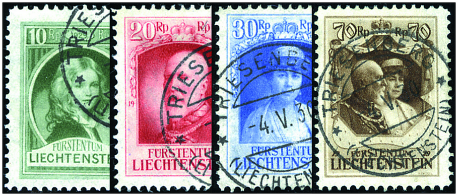 1929, Huldigungsausgaben für Fürst Franz I.