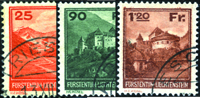 1933, Landschaftsbilder in kleinem Format