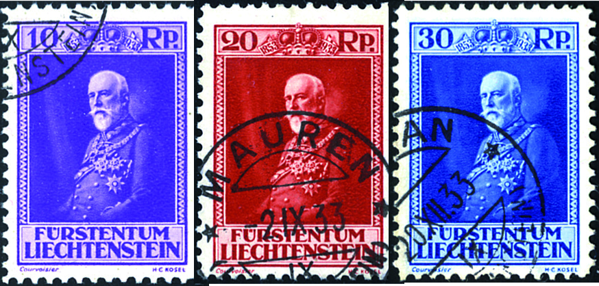 1933, 80. Geburtstag des Fürsten Franz I.