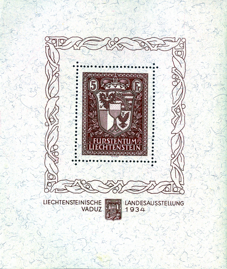 1934, Zur Liechtensteinischen Landesausstellung, Vaduz